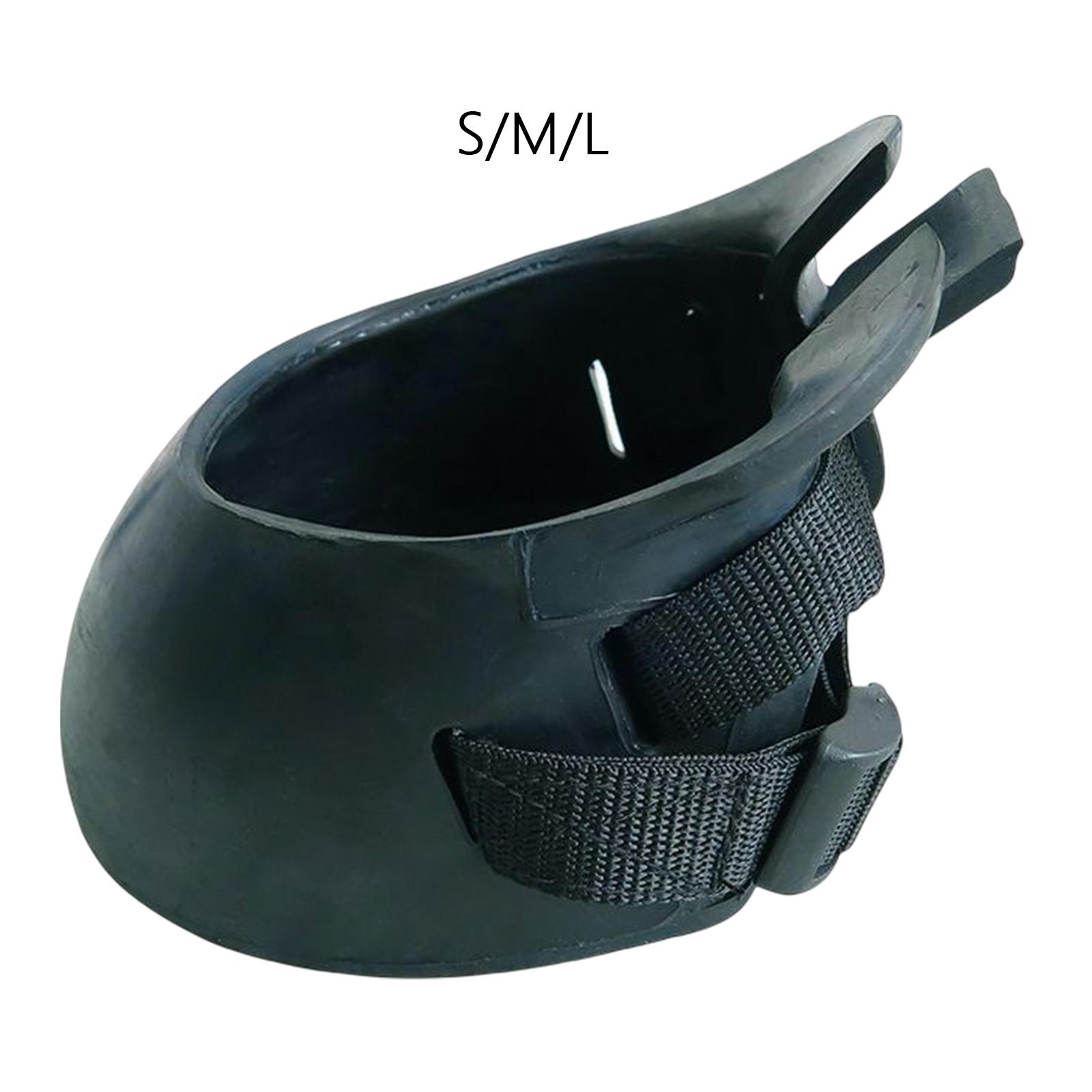 Horse Hoof Boots Professional Thick Rubber for Equestrian Riding Attachment Horse Hoof Boots Professional Thick Rubber for Equestrian Riding Attachment