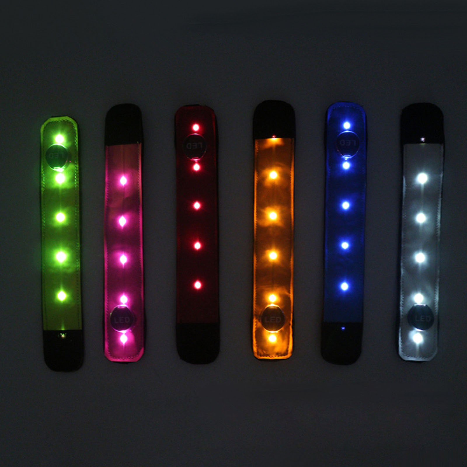 LED Luminous Horse Leg Protection Belt Luminous Equipment Reflective Leg Ankle Strap Night Walking Horse Riding